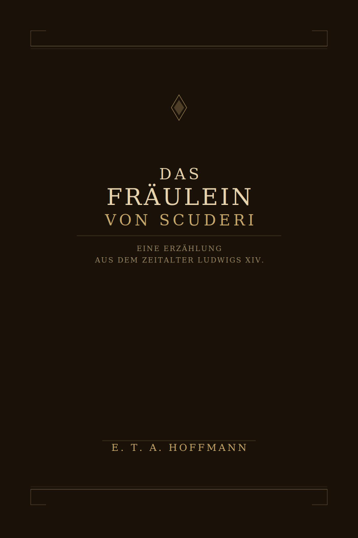 Mademoiselle de Scudéri — alternate edition